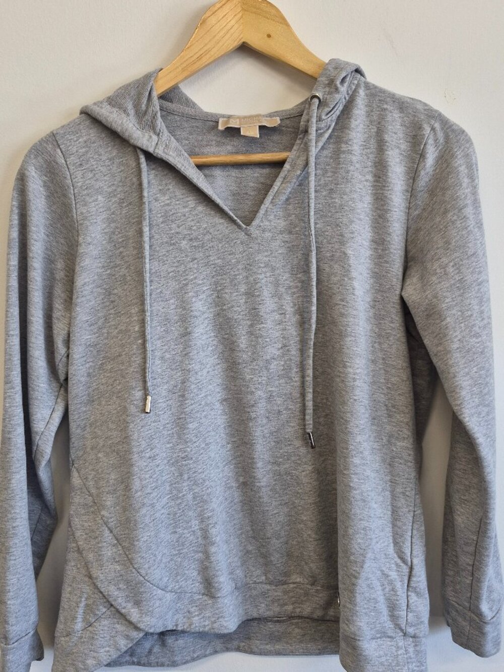 Michael Kors Grey Lightweight Hoodie Size Small